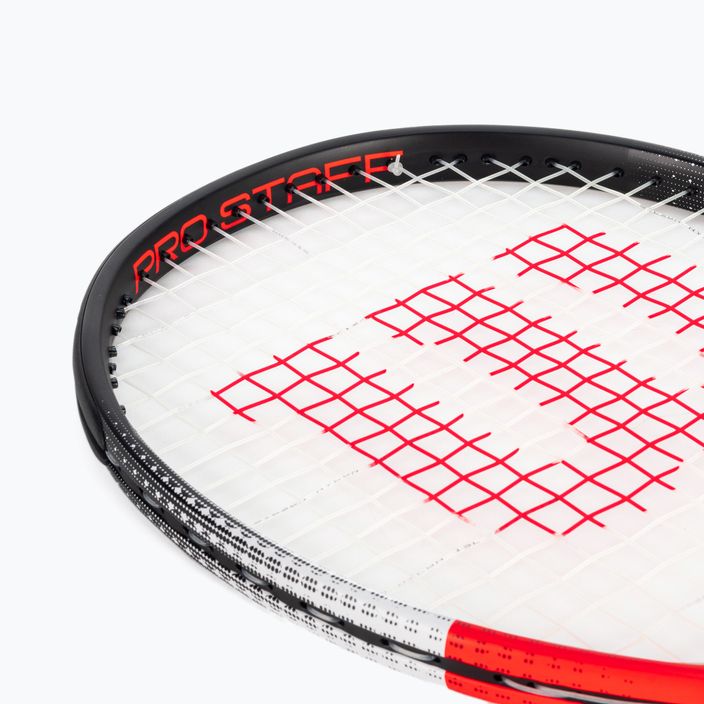Wilson Pro Staff Precision RXT 105 κόκκινη WR080410 ρακέτα τένις 5