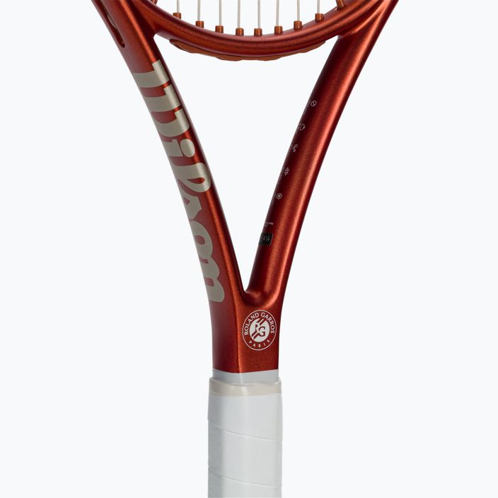 Wilson Roland Garros Team 102 ρακέτα τένις κόκκινο και λευκό WR085810U 5