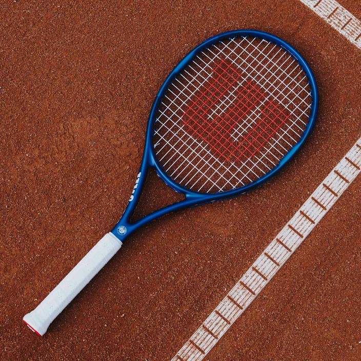 Wilson Roland Garros Equipe HP μπλε και λευκή ρακέτα τένις WR085910U 7