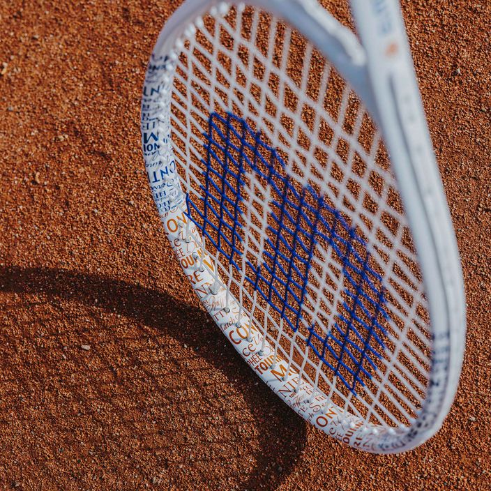 Παιδικό σετ τένις Wilson Roland Garros Elite 25 πορτοκαλί και λευκό WR086810F 16