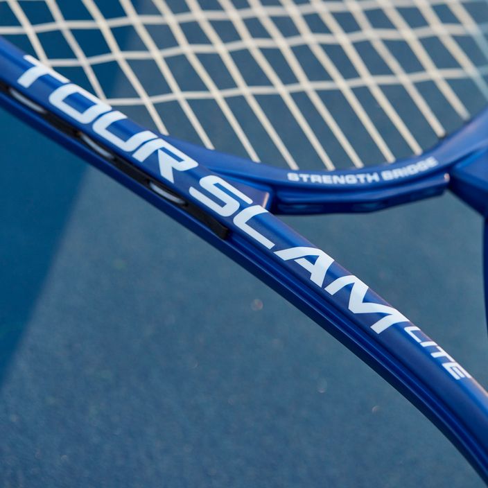 Wilson Tour Slam Lite ρακέτα τένις λευκή και μπλε WR083610U 11