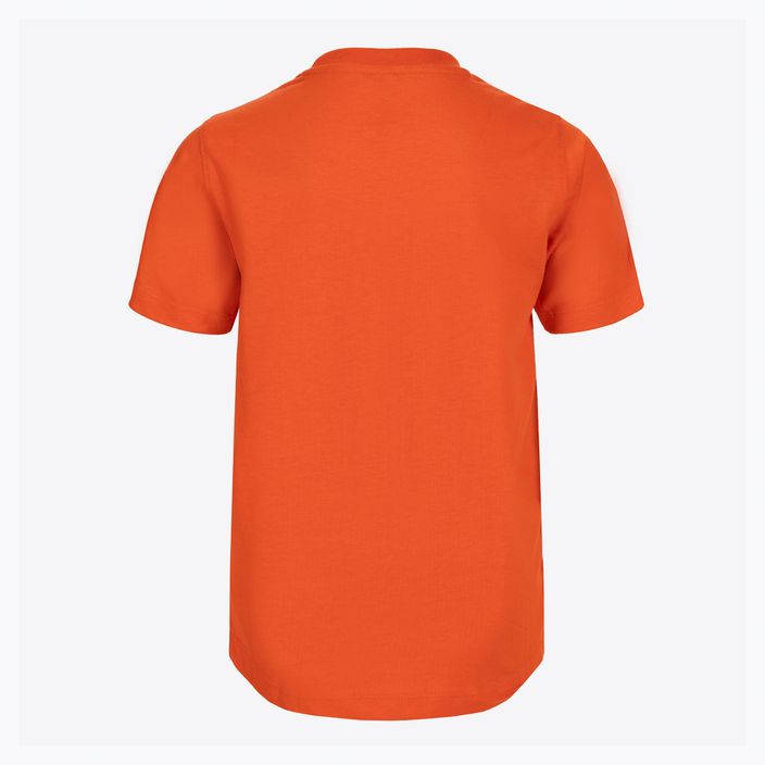 Παιδικό πουκάμισο τένις Wilson Emoti-Fun Tech Tee πορτοκαλί WRA807403 2