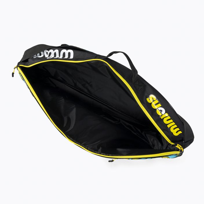 Wilson Minions 2.0 Team 3 Pack παιδική τσάντα τένις μπλε/κίτρινο WR8020301001 7