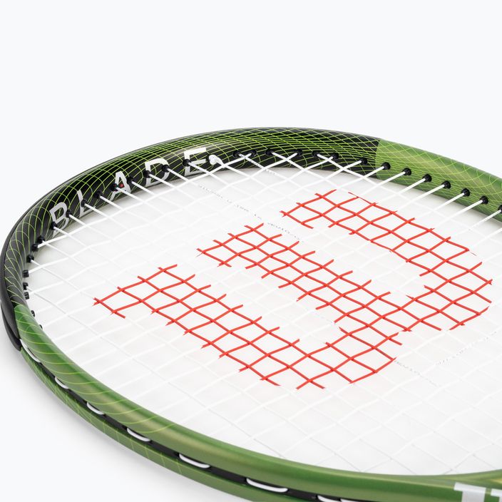 Wilson Blade Feel 100 ρακέτα τένις πράσινη WR117410 5