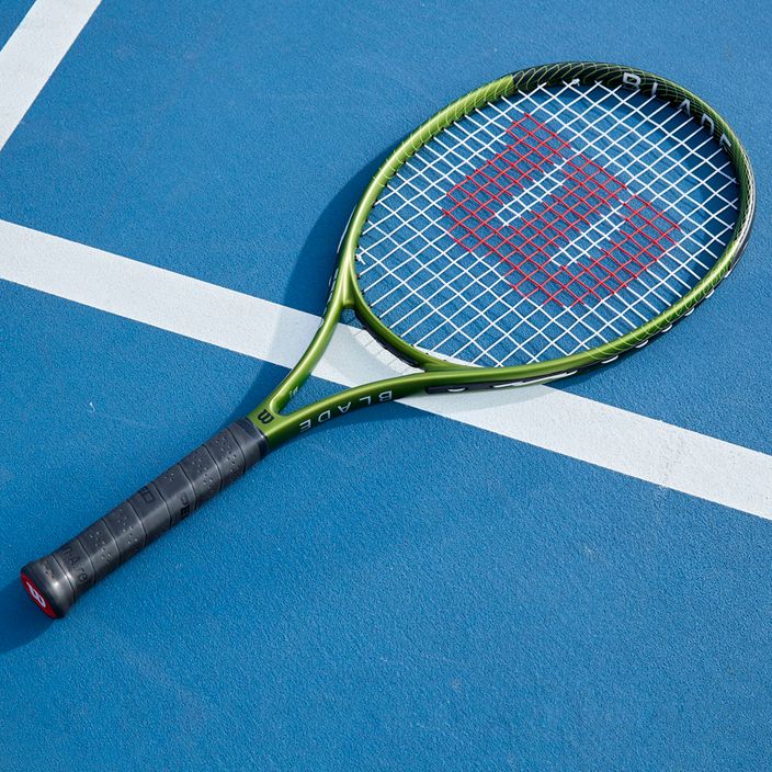 Wilson Blade Feel 100 ρακέτα τένις πράσινη WR117410 7