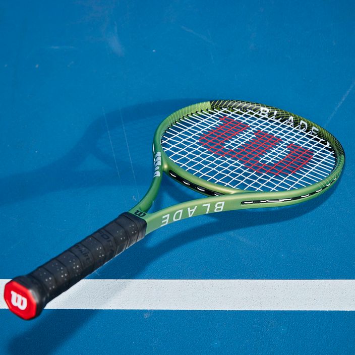 Wilson Blade Feel 100 ρακέτα τένις πράσινη WR117410 8