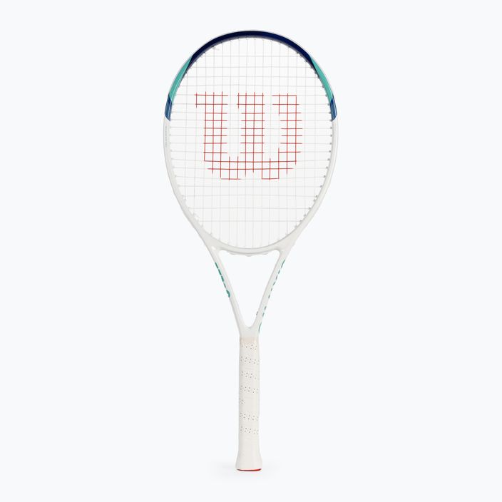 Wilson Six Two ρακέτα τένις λευκή και μπλε WR125110