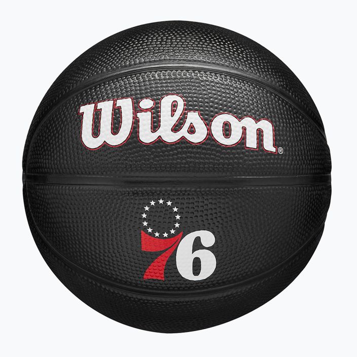 Wilson NBA Team Tribute Mini Philadelphia 76Ers μπάσκετ WZ4017611XB3 μέγεθος 3 2