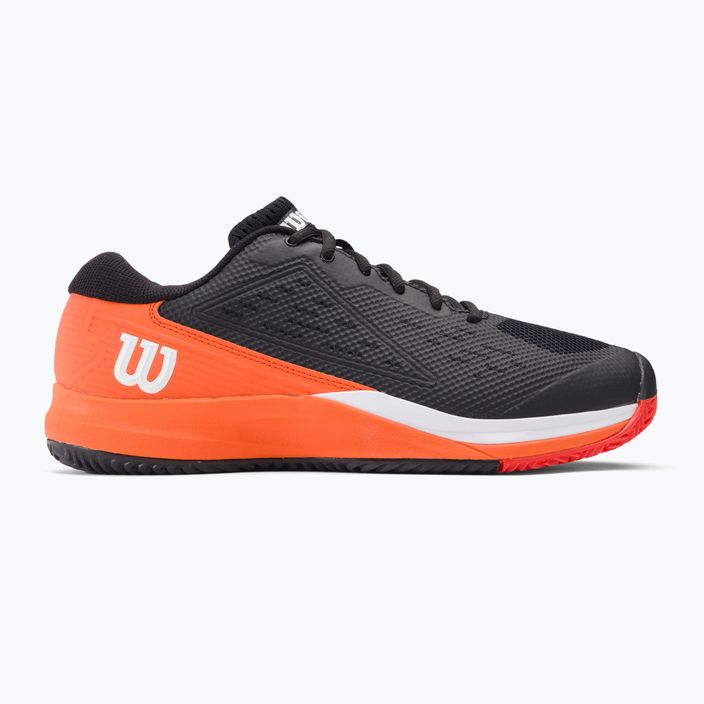 Wilson Rush Pro Ace ανδρικά παπούτσια τένις μαύρο/κόκκινο WRS330790 2