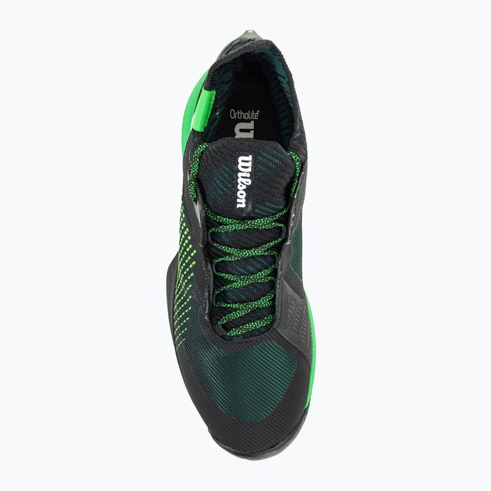 Ανδρικά παπούτσια τένις Wilson Kaos Rapide STF μαύρο/πράσινο 6