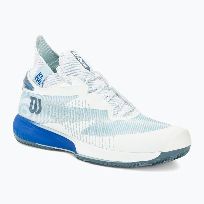 Ανδρικά παπούτσια τένις Wilson Kaos Rapide STF Clay λευκό/μπλε αστέρι/μπλε Κίνα