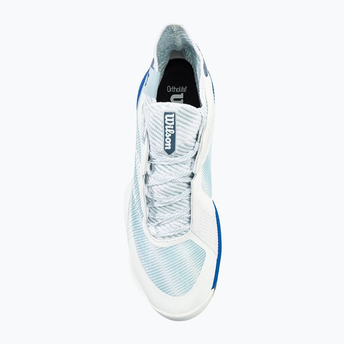 Ανδρικά παπούτσια τένις Wilson Kaos Rapide STF Clay λευκό/μπλε αστέρι/μπλε Κίνα 6