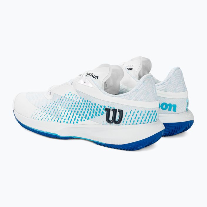 Ανδρικά παπούτσια τένις Wilson Kaos Swift 1.5 Clay άσπρο/μπλε atoll/lapis blue 3