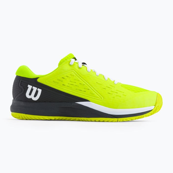 Wilson Rush Pro Ace Safety παιδικά παπούτσια τένις μαύρο και κίτρινο WRS331140 2