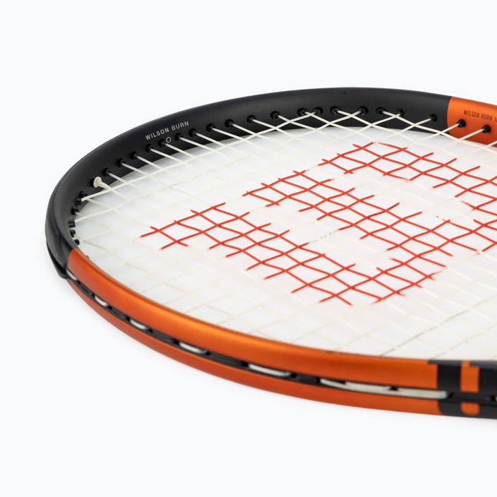Wilson Burn ρακέτα τένις πορτοκαλί 100LS V5.0 πορτοκαλί WR109010 5
