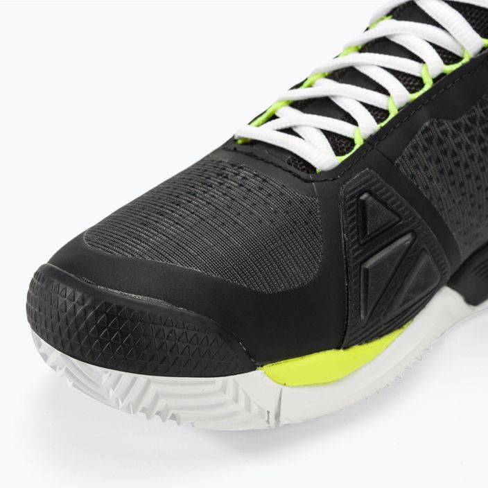 Ανδρικά παπούτσια τένις Wilson Rush Pro 4.0 Clay μαύρο/λευκό/κίτρινο ασφαλείας 7