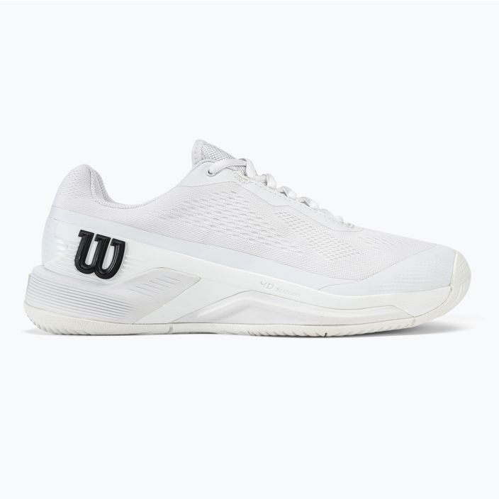 Ανδρικά παπούτσια τένις Wilson Rush Pro 4.0 λευκό/λευκό/μαύρο 2