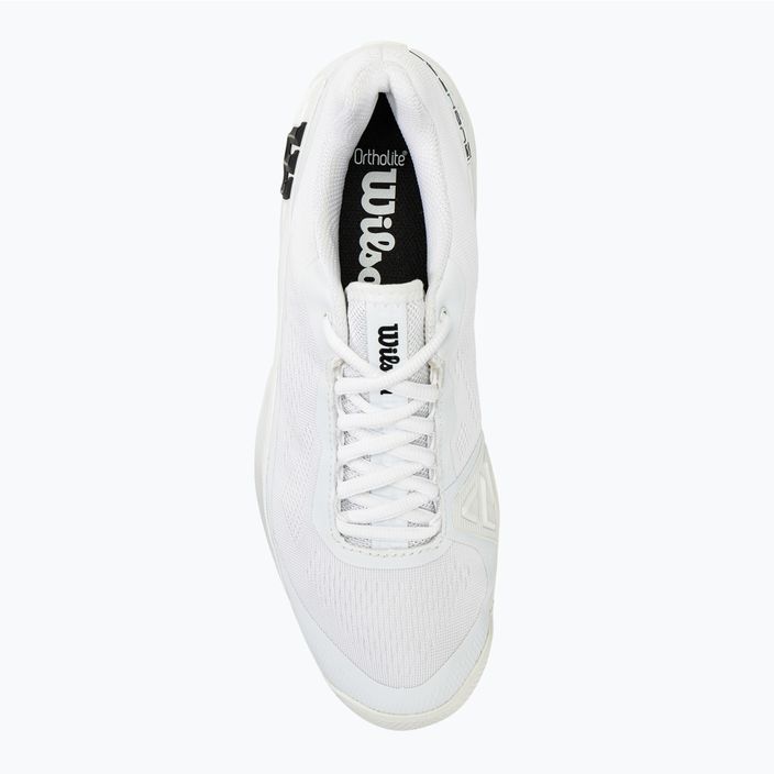 Ανδρικά παπούτσια τένις Wilson Rush Pro 4.0 λευκό/λευκό/μαύρο 5