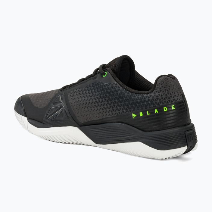 Wilson Rush Pro 4.0 Blade Clay ανδρικά παπούτσια τένις μαύρο/μαύρο/βαθύ πετρόλ 3