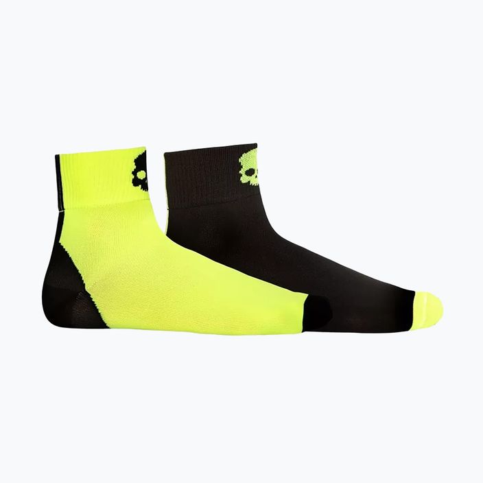 Ανδρικές κάλτσες τένις HYDROGEN Box Performance 2 ζευγάρια μαύρο/κίτρινο R03800D56 8