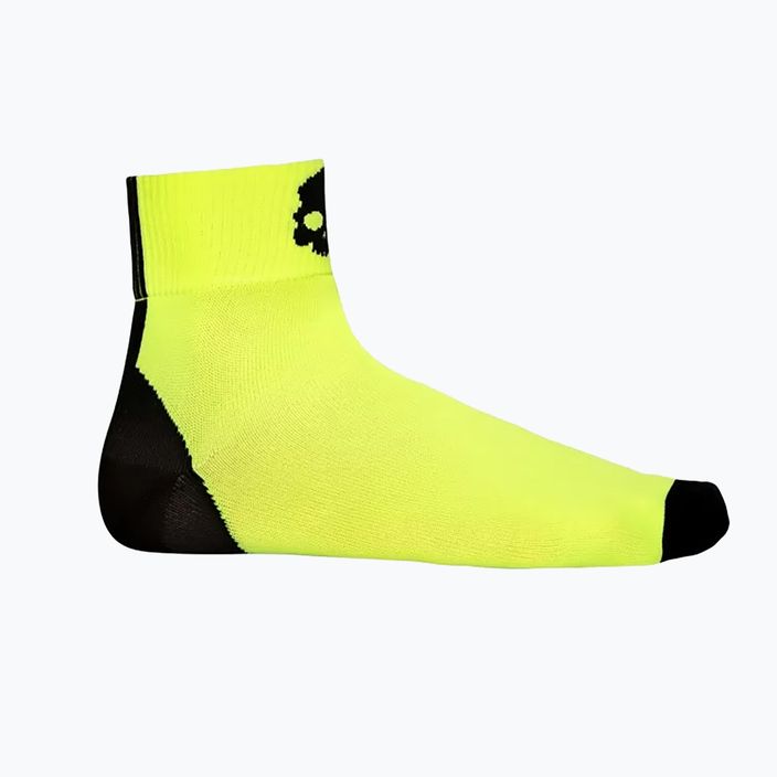 Ανδρικές κάλτσες τένις HYDROGEN Box Performance 2 ζευγάρια μαύρο/κίτρινο R03800D56 10