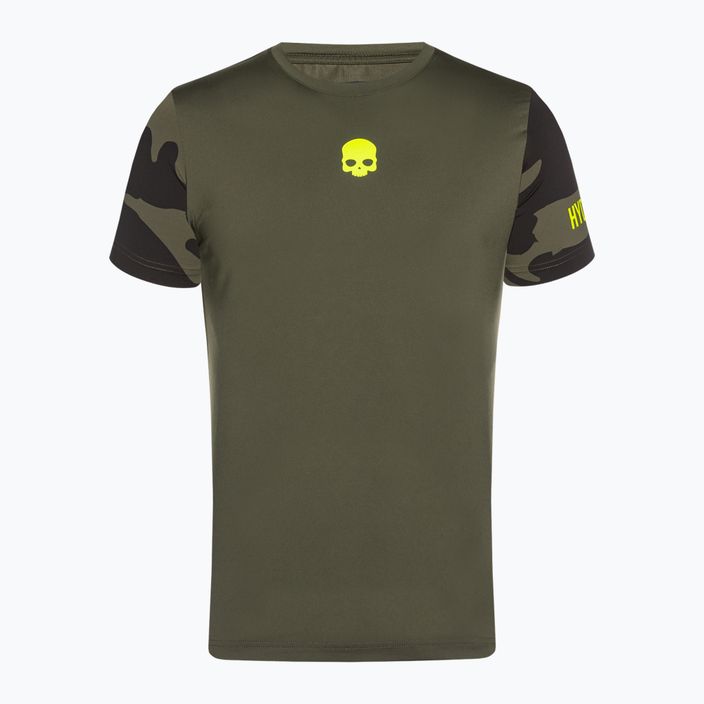 Ανδρικό μπλουζάκι τένις HYDROGEN Camo Tech green T00514397 4