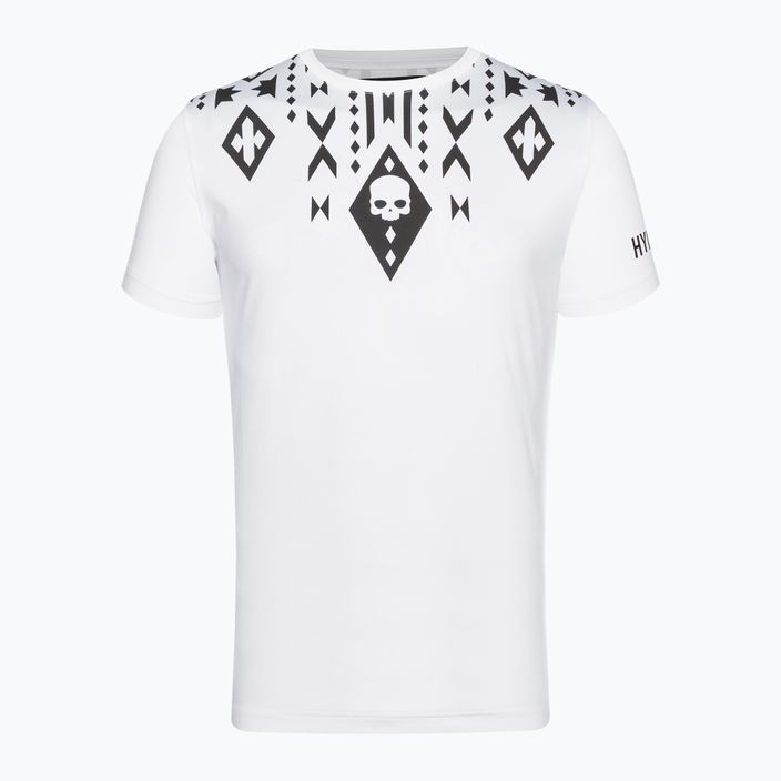 Ανδρικό μπλουζάκι τένις HYDROGEN Tribal Tech λευκό T00530001 5
