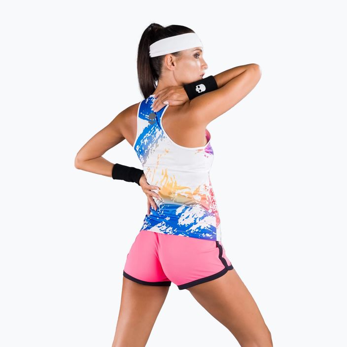 Γυναικείο μπλουζάκι τένις HYDROGEN Brush Tech λευκό T01524001 3
