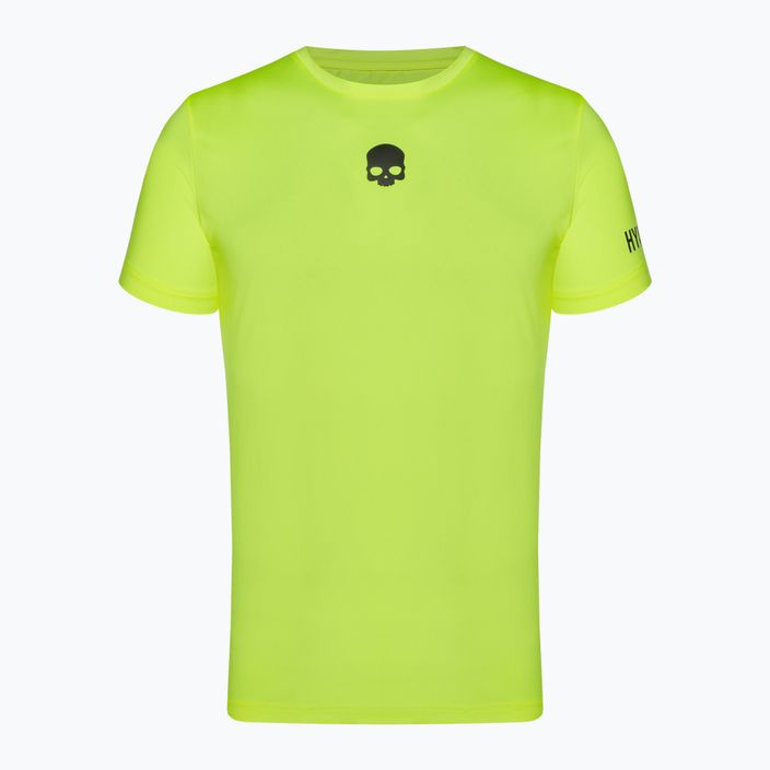 Ανδρικό HYDROGEN Basic Tech Tee φθορίζον κίτρινο μπλουζάκι τένις 4