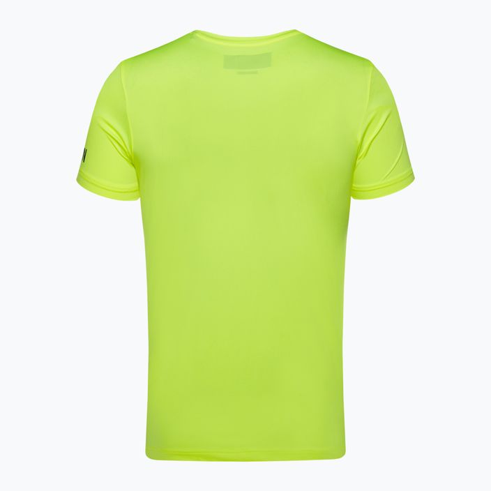 Ανδρικό HYDROGEN Basic Tech Tee φθορίζον κίτρινο μπλουζάκι τένις 5