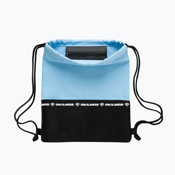 Γυναικεία αθλητική τσάντα Gym Glamour Gym bag μπλε και μαύρο 278 3