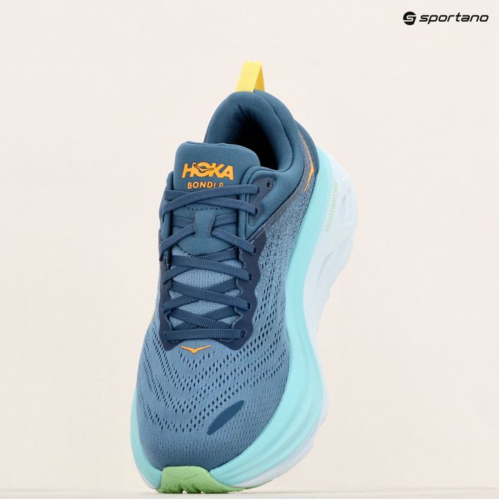 Ανδρικά παπούτσια για τρέξιμο HOKA Bondi 8 Wide real teal/shadow 10