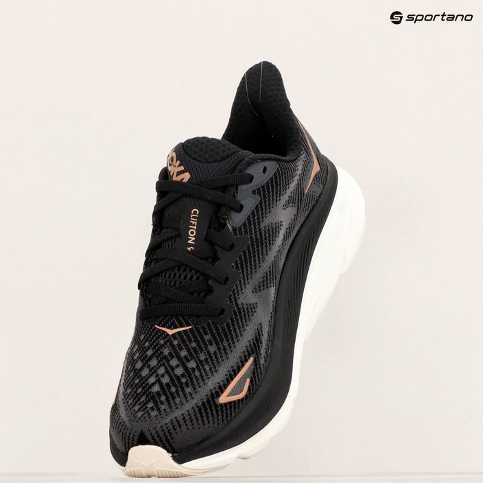 Γυναικεία παπούτσια για τρέξιμο HOKA Clifton 9 black/rose gold 18