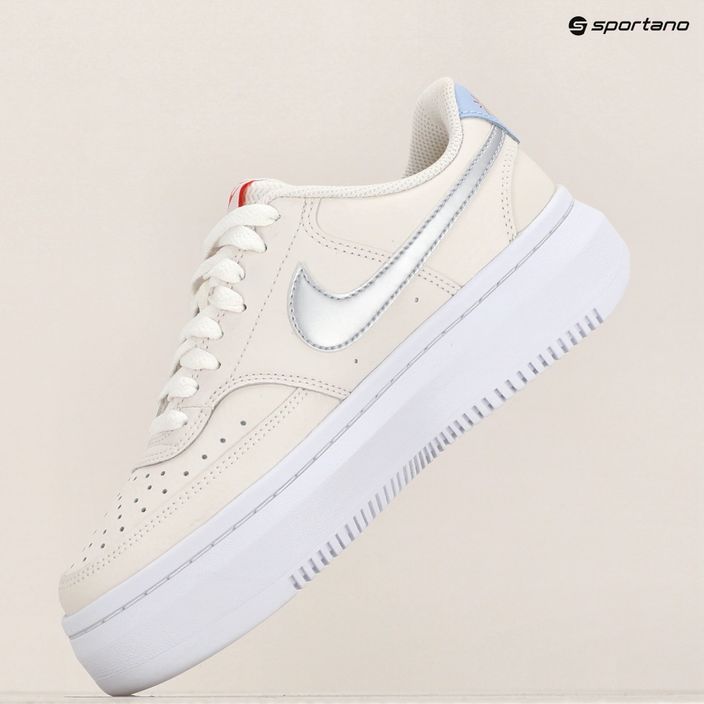 Nike Court Vision Alta γυναικεία παπούτσια phantom/light marine/λευκό/γκρι ποδοσφαίρου 9