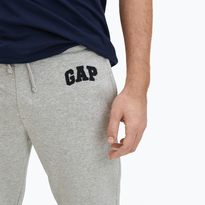 Ανδρικό παντελόνι GAP V-Heritage Logo Jogger παντελόνι ανοιχτό γκρι ερείκης 3