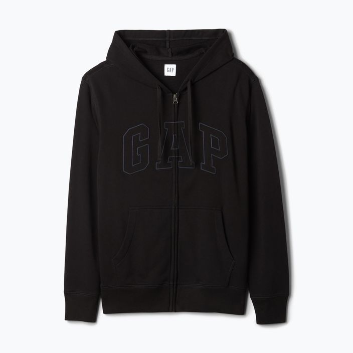 Ανδρικό φούτερ GAP Heritage French Terry Fullzip Logo true black 5