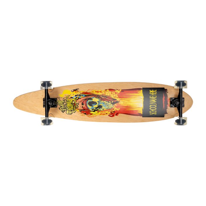 Mechanics Speedy 40x9 Wood PW longboard skateboard μαύρο 507