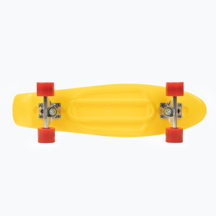 Παιδικό fishelic skateboard 28 Μηχανική κίτρινο PW-513 4