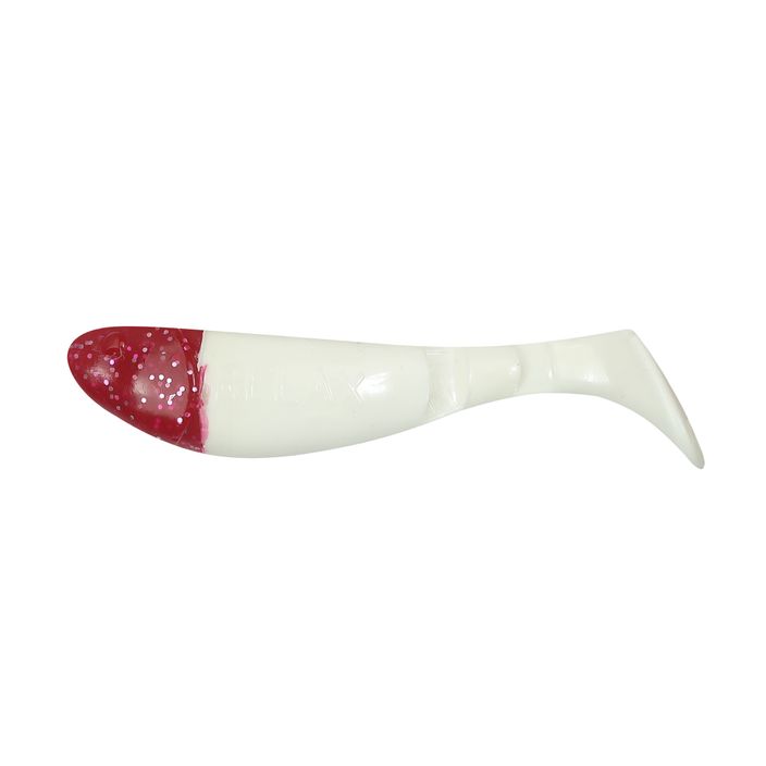 Relax Hoof Head λαστιχένιο δόλωμα 4 τεμάχια λευκό κόκκινο ασημένιο glitter BLS25-H002-B 2