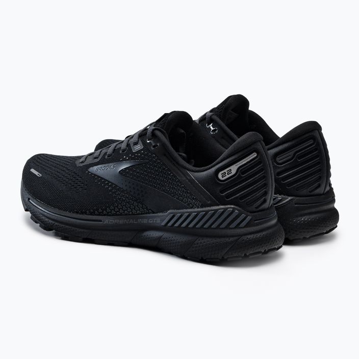 Brooks Adrenaline GTS 22 ανδρικά παπούτσια για τρέξιμο μαύρο 1103661D020 3