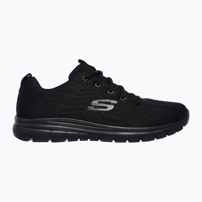 Γυναικεία παπούτσια προπόνησης SKECHERS Graceful Get Connected μαύρο 7
