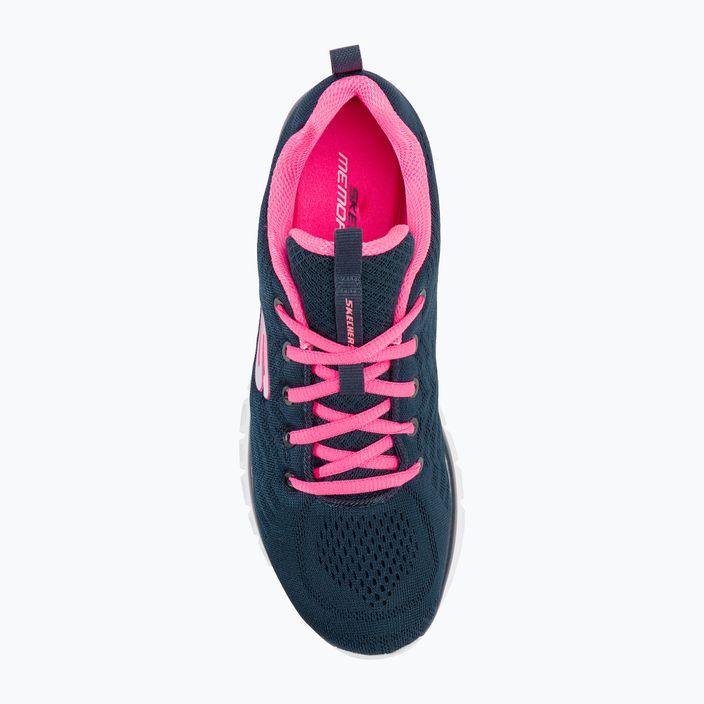 SKECHERS Graceful Get Connected γυναικεία παπούτσια προπόνησης navy/hot pink 6