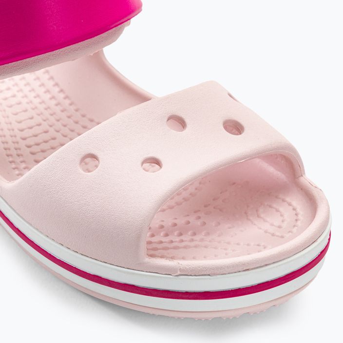 Crocs Crockband Παιδικά Σανδάλια ελάχιστα ροζ/καραμελένιο ροζ 7