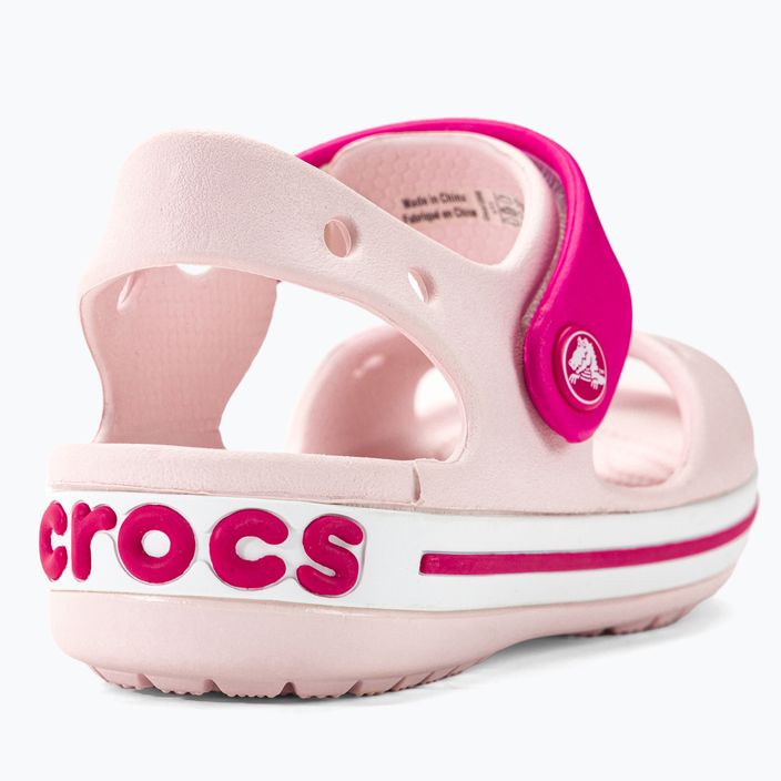 Crocs Crockband Παιδικά Σανδάλια ελάχιστα ροζ/καραμελένιο ροζ 9