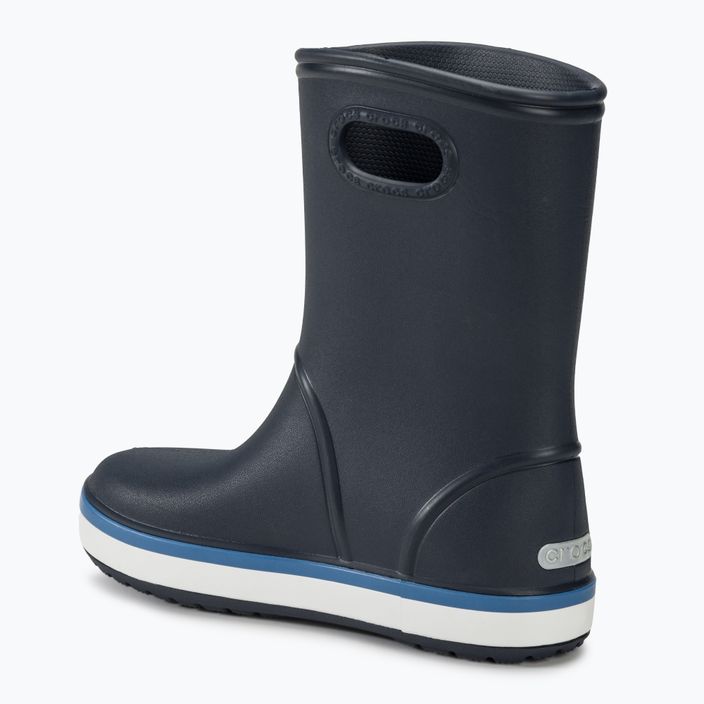 Crocs Crocband Rain Boot Kids navy/bright cobalt wellingtons 3
