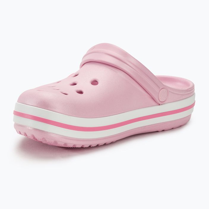 Παιδικά Crocs Crocband Clog μπαλαρίνα ροζ σαγιονάρες 5