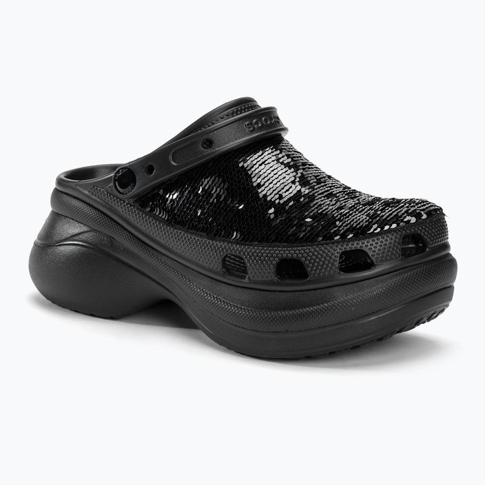 Crocs Classic Bae Sequin μαύρο/πολλαπλά γυναικεία σανδάλια