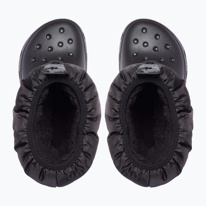 Crocs Classic Neo Puff παιδικές μπότες χιονιού μαύρο 11