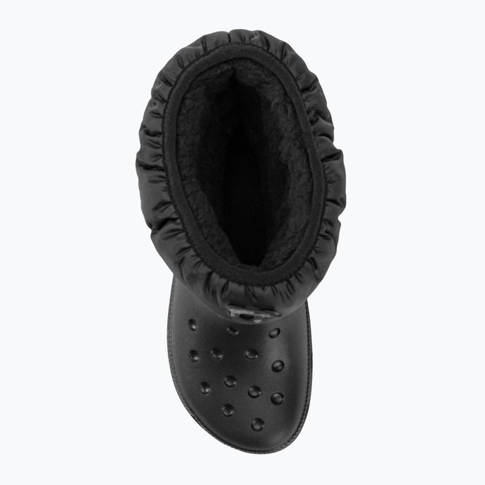 Crocs Classic Neo Puff junior μπότες χιονιού μαύρο 5