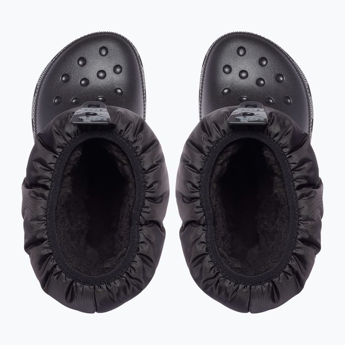 Crocs Classic Neo Puff junior μπότες χιονιού μαύρο 11